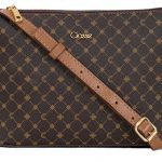 Bolsa Couro Classe Couro Transversal ref. 2251-3 monograma