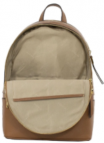 Mochila Couro Classe Couro Feminina Monograma ref.2425 - Imagem 2