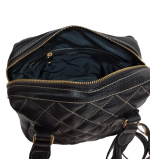 Bolsa Couro Romana ref. 2221 Preta - Imagem 4