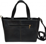 Bolsa Couro Romana ref. 2226 Preta - Imagem 2