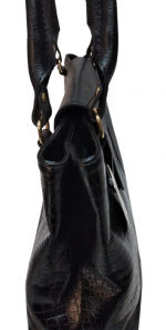Bolsa Couro Romana ref.2356 Preta - Imagem 4