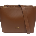 Bolsa de Couro Classe Couro ref. 2633 Nocciola