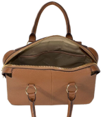 Bolsa de Couro Classe Couro ref. 2252 Nocciola - Imagem 4