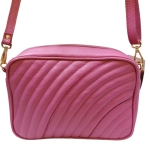 Bolsa de Couro Romana Rosa Pink